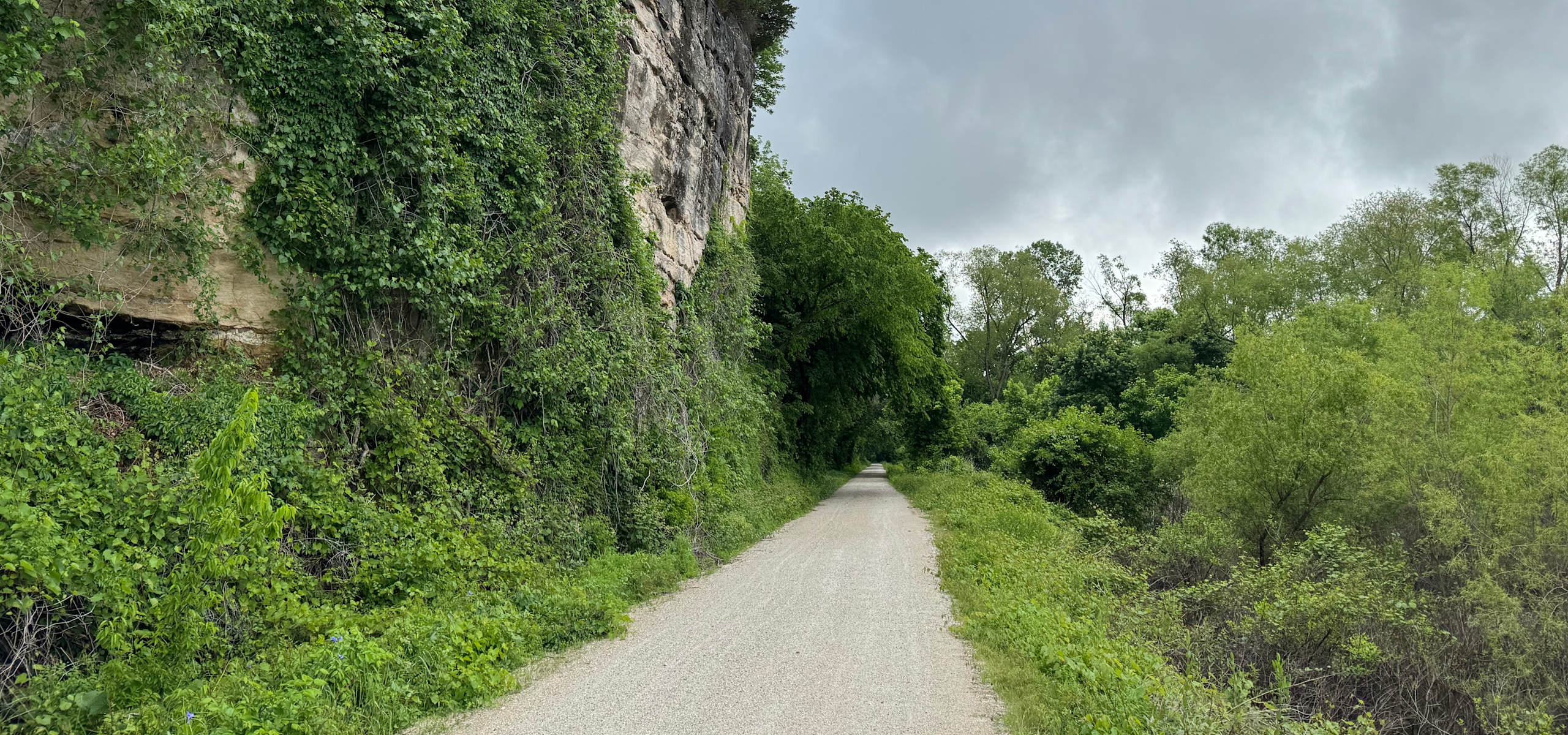 Rail trail in Missouri
