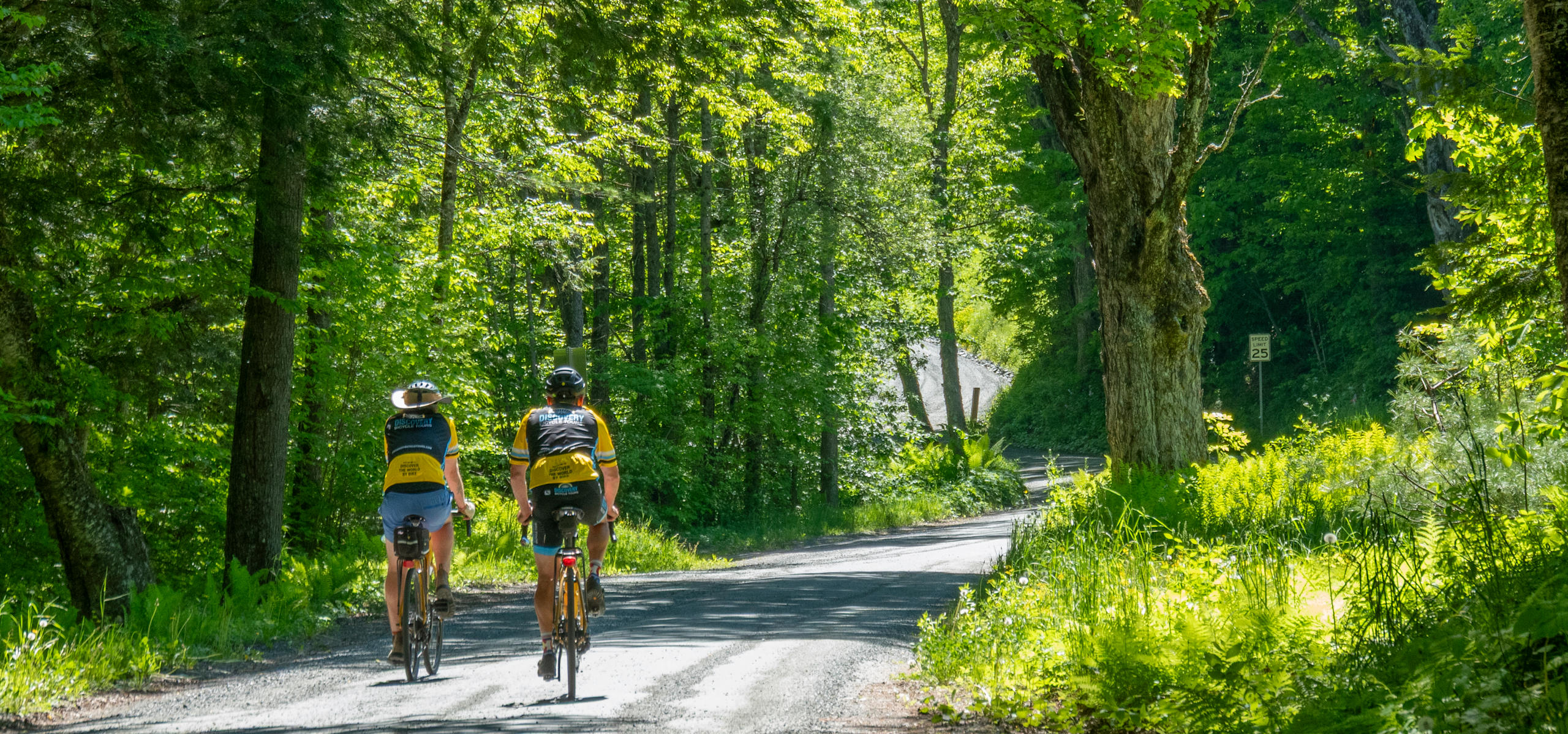 Cycling on the Discovery Bicycle Tours Michigan Lakes Bike Tour