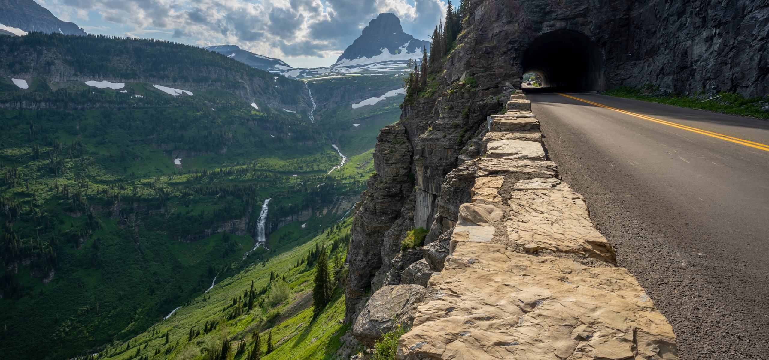 Going-to-the-Sun Road in Glacier National Park