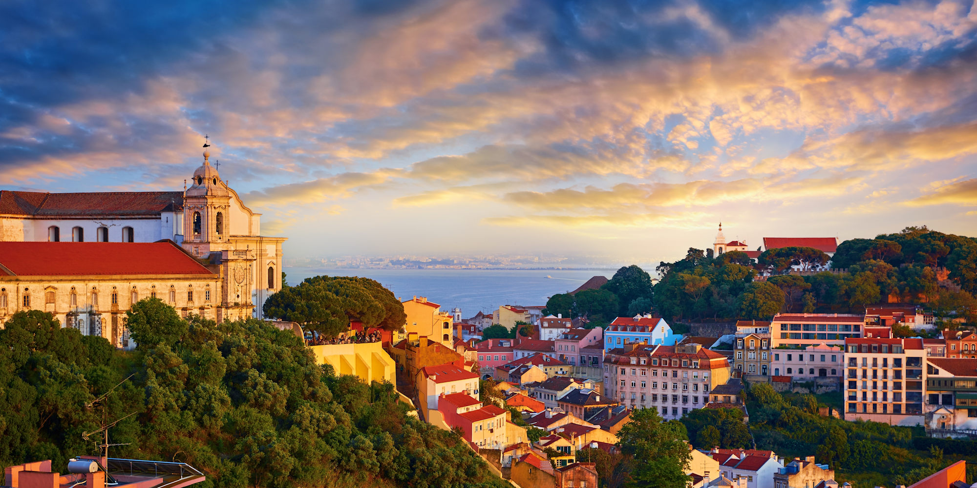 View of Porto in North Portugal