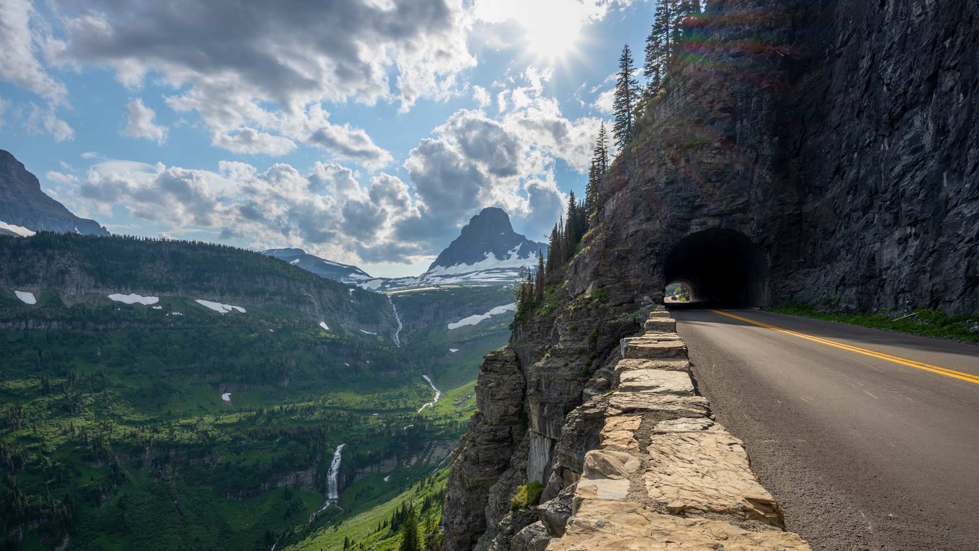 Going-to-the-Sun Road in Glacier National Park