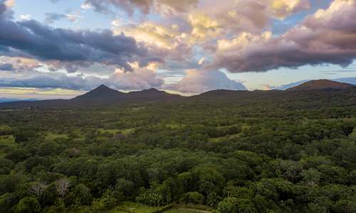 Rincón de la Vieja National Park - panoramic view