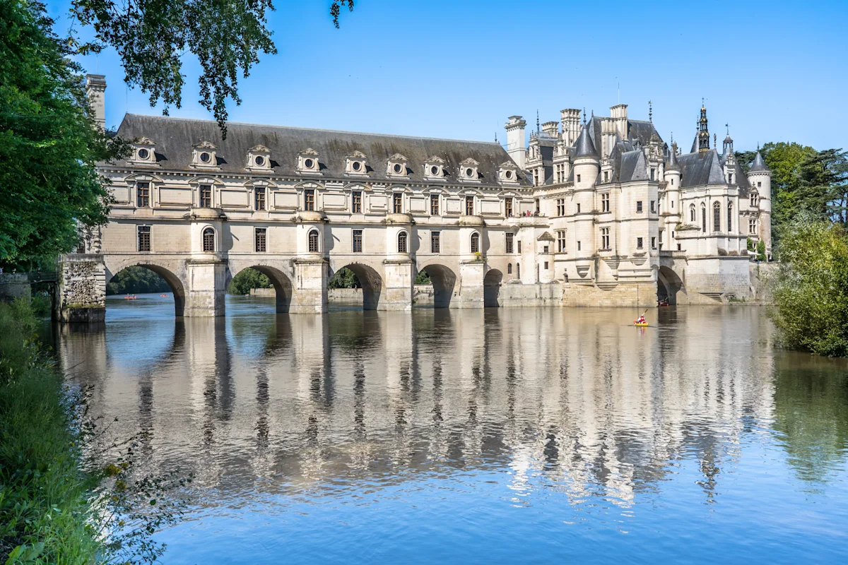 Discovery Bicycle Tours guests biking in the Loire Valley France