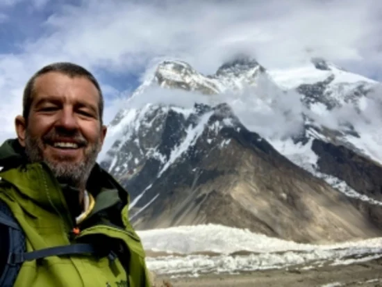 Guide Simos who is an adventure guide on Greece Hiking Adventures