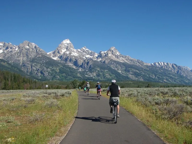 Spinning Wheels in Grand Teton National Park