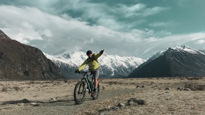 Conquer the Alps to Ocean Trail, an Iconic New Zealand Bike Ride
