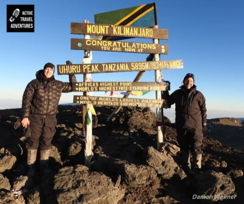 Damon's Kilimanjaro Climb on the Active Travel Adventures Podcast